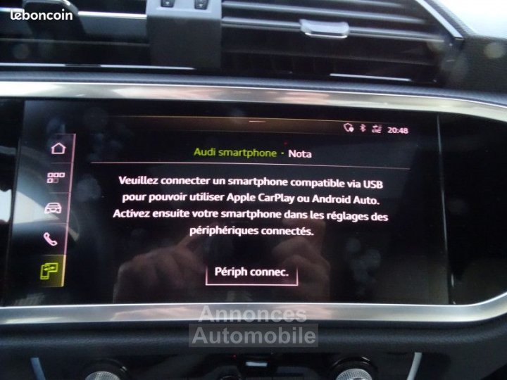 Audi Q3 35 TFSI 150CH S LINE TRONIC 7-TOE Jtes 19 Apple Carplay LED ACC-1ere Main - 37
