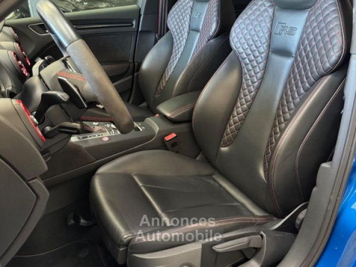 Audi RS3 SPORTBACK 400 TFSI quattro S-tronic Garantie 12 mois - 10