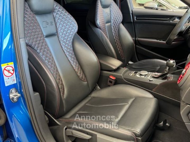 Audi RS3 SPORTBACK 400 TFSI quattro S-tronic Garantie 12 mois - 11