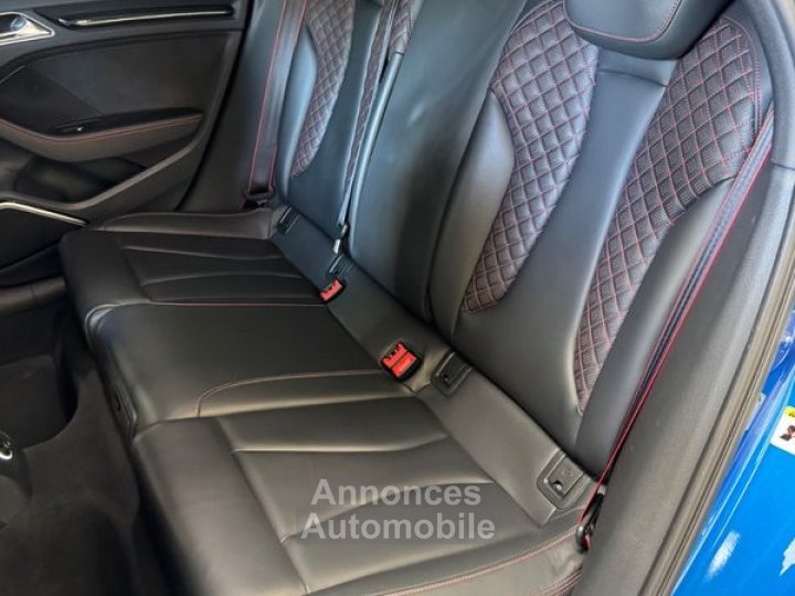 Audi RS3 SPORTBACK 400 TFSI quattro S-tronic Garantie 12 mois - 12