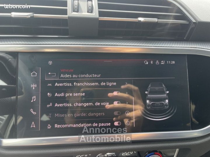 Audi Q3 35 TFSI 150CH MILD HYBRID S LINE TRONIC 7 - 12