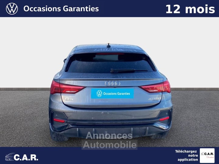 Audi Q3 Sportback 40 TDI 200 ch S tronic 7 Quattro S line - 4