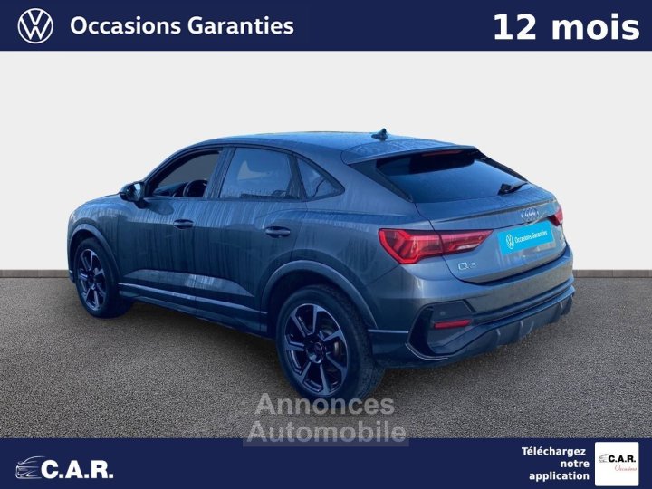 Audi Q3 Sportback 40 TDI 200 ch S tronic 7 Quattro S line - 5