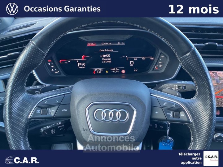 Audi Q3 Sportback 40 TDI 200 ch S tronic 7 Quattro S line - 15