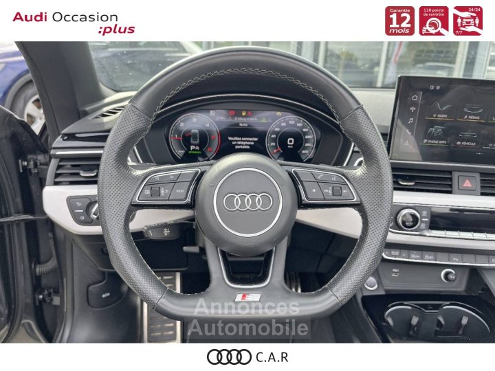 Audi A5 CABRIOLET Cabriolet 40 TDI 204 S tronic 7 S Line - 17