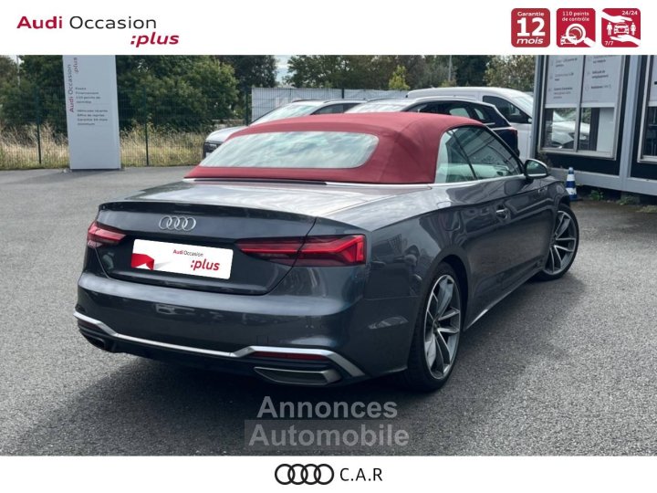Audi A5 CABRIOLET Cabriolet 40 TDI 204 S tronic 7 S Line - 25