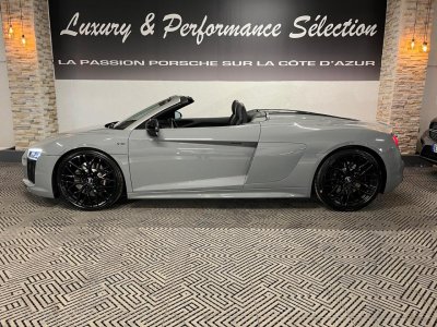 Audi R8 Spyder 52 V10 S-tronic RWS 1 OF 999 - Gris Nardo - 38000Km   - 2