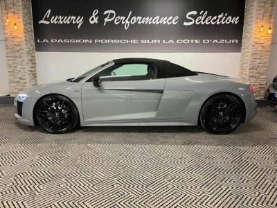 Audi R8 Spyder 52 V10 S-tronic RWS 1 OF 999 - Gris Nardo - 38000Km   - 3