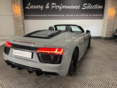 Audi R8 Spyder 52 V10 S-tronic RWS 1 OF 999 - Gris Nardo - 38000Km   - 6