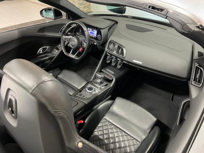Audi R8 Spyder 52 V10 S-tronic RWS 1 OF 999 - Gris Nardo - 38000Km   - 13