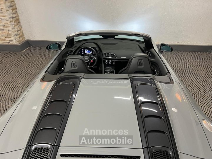 Audi R8 Spyder 52 V10 S-tronic RWS 1 OF 999 - Gris Nardo - 38000Km - 20
