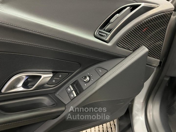 Audi R8 Spyder 52 V10 S-tronic RWS 1 OF 999 - Gris Nardo - 38000Km - 23