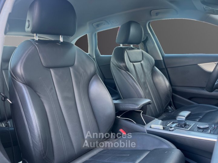 Audi A4 Avant 20 TDI 150 S tronic 7 Design Luxe-D&Eacute;MARRAGE SANS CL&Eacute;-SI&Eacute;GES CHAUFFANTS-R&Eacute;GULATEUR DE VITESSE-GARANTIE 12 MOIS- - 11
