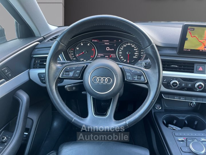 Audi A4 Avant 20 TDI 150 S tronic 7 Design Luxe-D&Eacute;MARRAGE SANS CL&Eacute;-SI&Eacute;GES CHAUFFANTS-R&Eacute;GULATEUR DE VITESSE-GARANTIE 12 MOIS- - 14