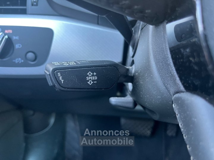 Audi A4 Avant 20 TDI 150 S tronic 7 Design Luxe-D&Eacute;MARRAGE SANS CL&Eacute;-SI&Eacute;GES CHAUFFANTS-R&Eacute;GULATEUR DE VITESSE-GARANTIE 12 MOIS- - 19