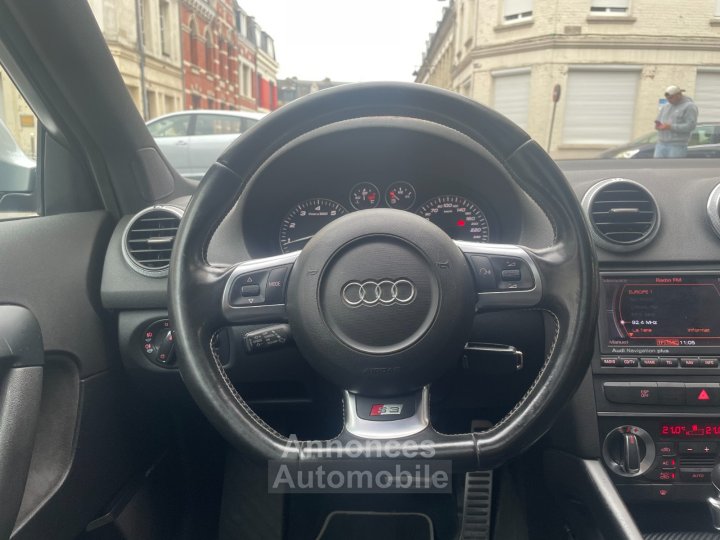 Audi S3 SPORTBACK 20 TFSI 265 Quattro / TOIT OUVRANT / ENTRETIENS COMPLET - 17