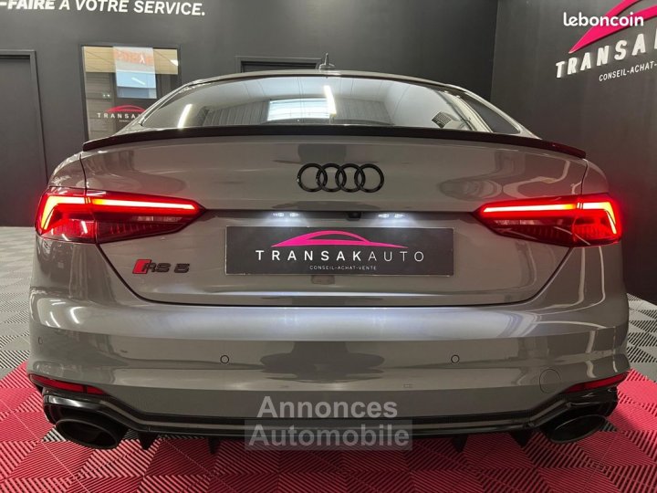 Audi RS5 SPORTBACK 29 V6 TFSI 450ch quattro tiptronic 8 FREINS CERAMIQUE 2 EME MAIN - 12