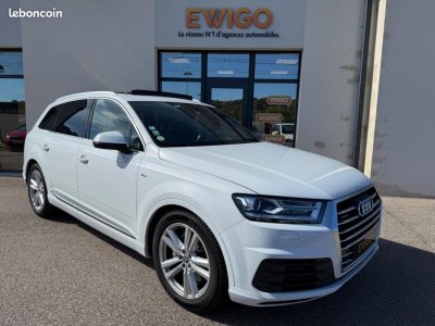 Audi Q7 30 TDI 270ch S-LINE TOIT OUVRANT, 7PLACES, ATTELAGE   - 1
