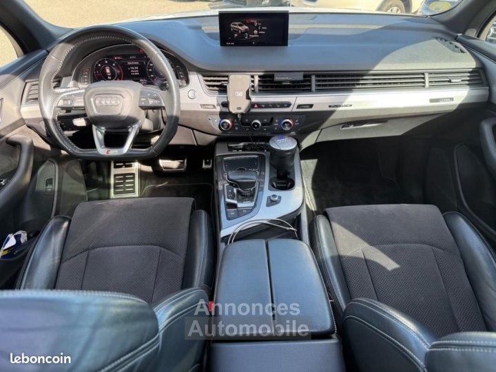 Audi Q7 30 TDI 270ch S-LINE TOIT OUVRANT, 7PLACES, ATTELAGE - 3