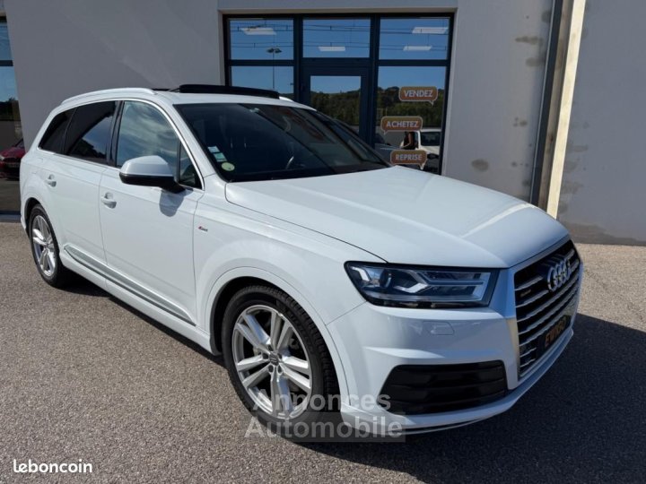 Audi Q7 30 TDI 270ch S-LINE TOIT OUVRANT, 7PLACES, ATTELAGE - 10