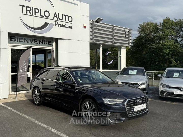 Audi A6 Avant Quattro 30 V6 45 TDI - 231 - BVA AVUS EXTENDED - TOIT OUVRANT + CAMERA AR + CARPLAY - 1