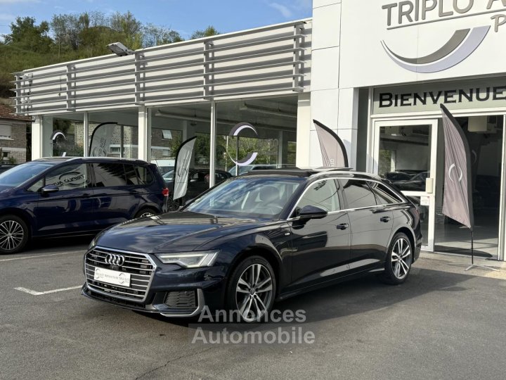 Audi A6 Avant Quattro 30 V6 45 TDI - 231 - BVA AVUS EXTENDED - TOIT OUVRANT + CAMERA AR + CARPLAY - 3