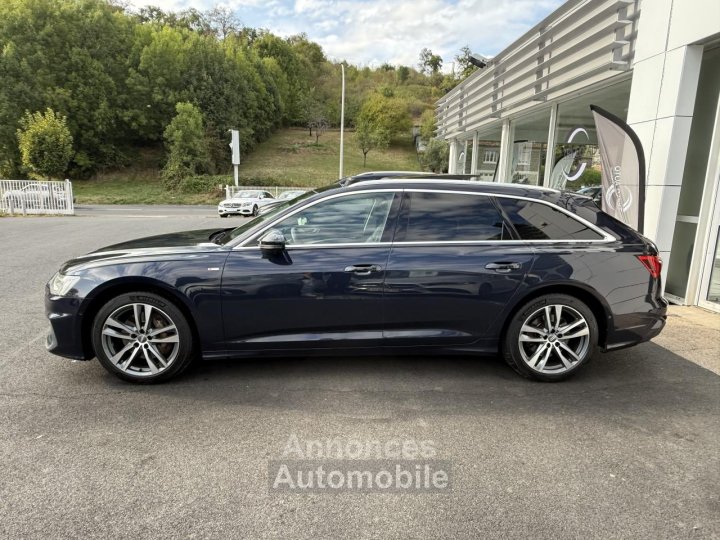 Audi A6 Avant Quattro 30 V6 45 TDI - 231 - BVA AVUS EXTENDED - TOIT OUVRANT + CAMERA AR + CARPLAY - 4