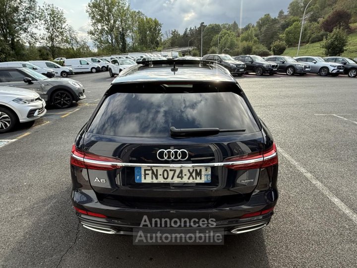 Audi A6 Avant Quattro 30 V6 45 TDI - 231 - BVA AVUS EXTENDED - TOIT OUVRANT + CAMERA AR + CARPLAY - 5