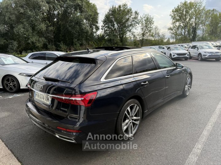 Audi A6 Avant Quattro 30 V6 45 TDI - 231 - BVA AVUS EXTENDED - TOIT OUVRANT + CAMERA AR + CARPLAY - 6
