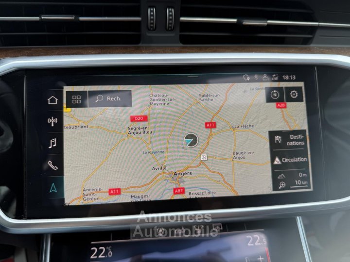 Audi A6 Avant Quattro 30 V6 45 TDI - 231 - BVA AVUS EXTENDED - TOIT OUVRANT + CAMERA AR + CARPLAY - 19