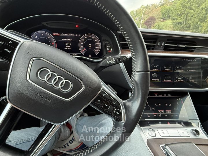 Audi A6 Avant Quattro 30 V6 45 TDI - 231 - BVA AVUS EXTENDED - TOIT OUVRANT + CAMERA AR + CARPLAY - 23