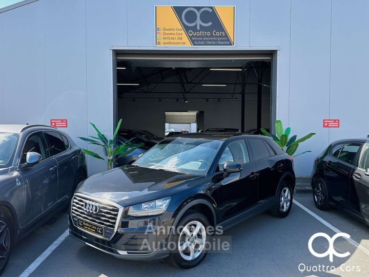 Audi Q2 16 TDi Boite auto Cuir Gps Très propre - 1