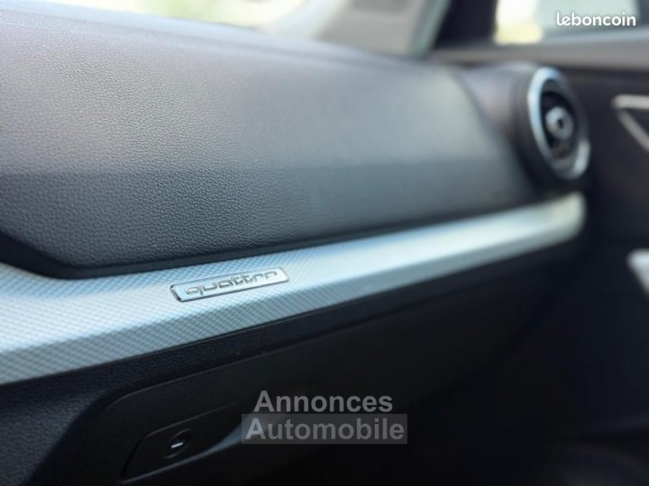 Audi Q2 40 TDI 20l 190ch QUATTRO S-TRONIC Virtual Cockpit Full Cuir Caméra de recul - 10