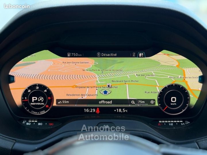 Audi Q2 40 TDI 20l 190ch QUATTRO S-TRONIC Virtual Cockpit Full Cuir Caméra de recul - 11