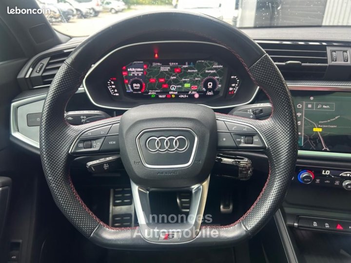 Audi Q3 20 40 TDI 200CH S-LINE QUATTRO TOIT OUVRANT PANORAMIQUE + CAMERA 360 APPLE CARPLAY - 18