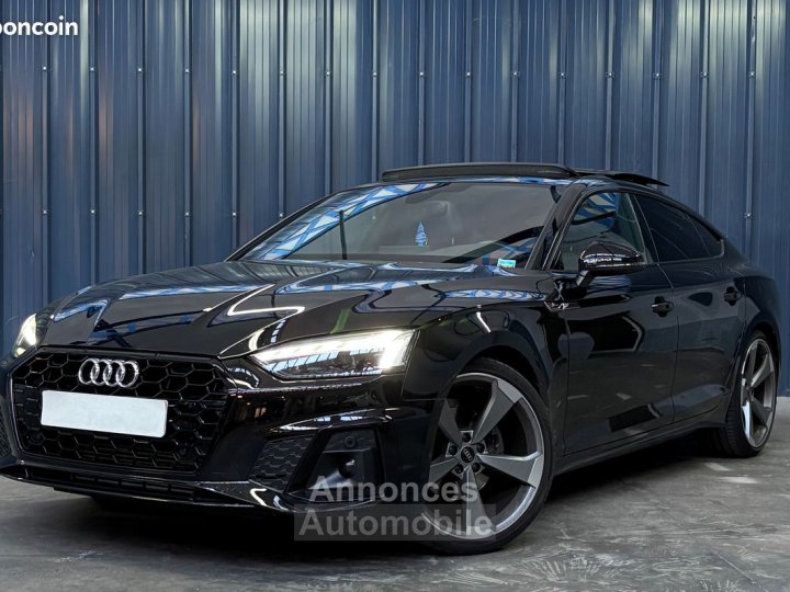 Audi A5 S-LINE 35 TFSI 150ch S-TRONIC Toit ouvrant Pack éclairage d'ambiance plus Caméra 1ère main Garantie 1 An - 1
