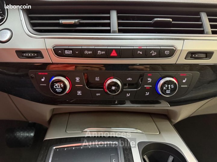 Audi Q7 V6 45 TDI 230 HYBRID MHEV QUATTRO CAMERA CUIR ELECT 7 PLACES - 12