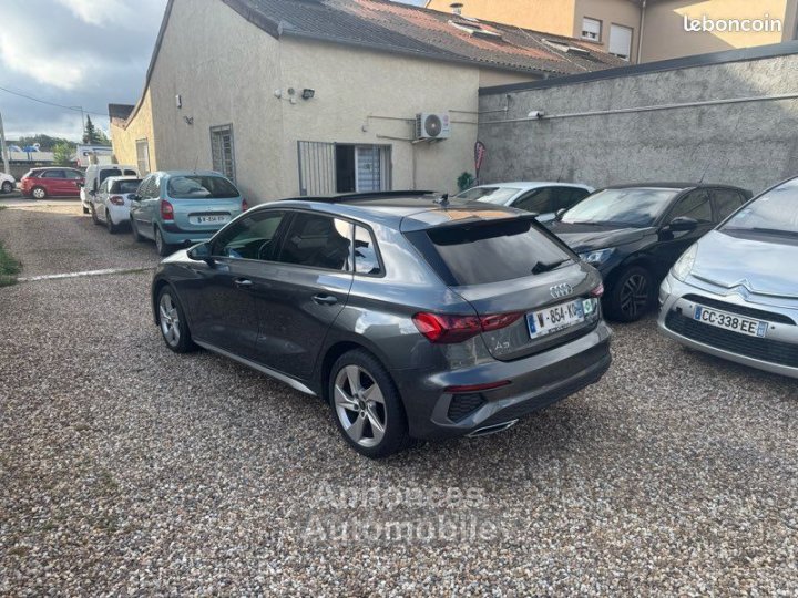 Audi A3 Sportback 30 G-Tron S-Line Aut Pano LED-Matrix Head-Up Virtual Navi-Pro Sport-Leather KeylessGo Camera Klima PDC - 1