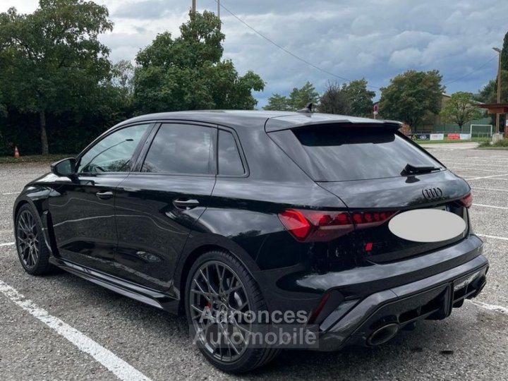 Audi RS3 SPORTBACK FACELIFT 2025 - 25L TFSI 400 Ch STRONIC 7 QUATTRO - FULL OPTIONS - 3