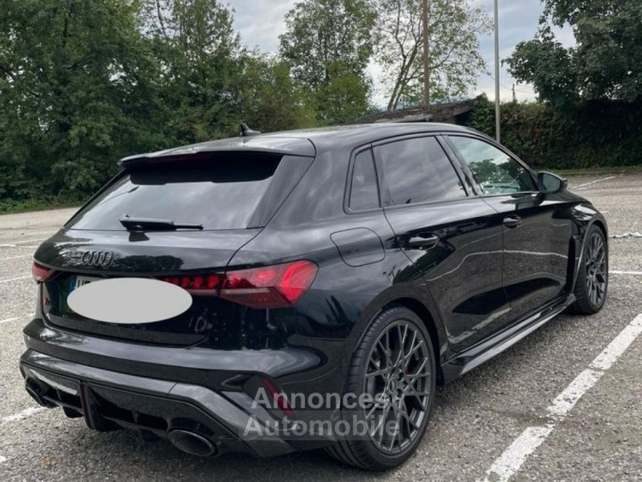 Audi RS3 SPORTBACK FACELIFT 2025 - 25L TFSI 400 Ch STRONIC 7 QUATTRO - FULL OPTIONS - 5