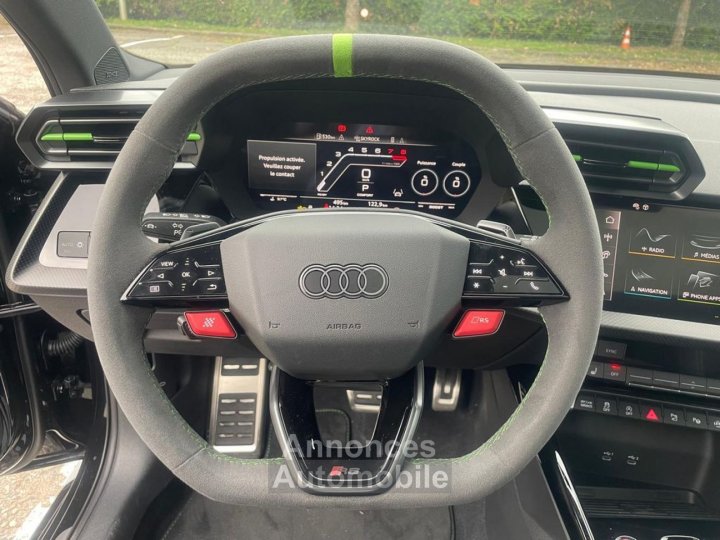 Audi RS3 SPORTBACK FACELIFT 2025 - 25L TFSI 400 Ch STRONIC 7 QUATTRO - FULL OPTIONS - 25