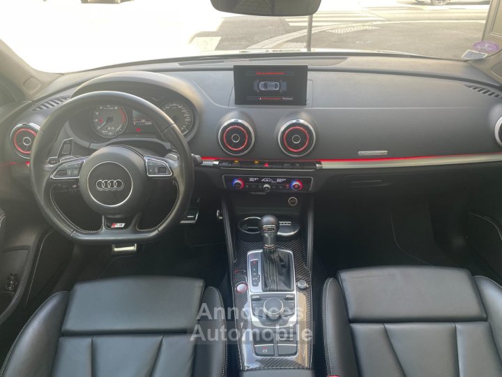 Audi S3 BERLINE 20 TFSI 300 Quattro S-Tronic 6 / ETRETIEN COMPLET / SONO BANG OLUFSEN - 17