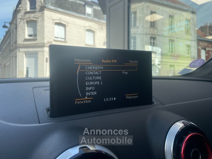 Audi S3 BERLINE 20 TFSI 300 Quattro S-Tronic 6 / ETRETIEN COMPLET / SONO BANG OLUFSEN - 30