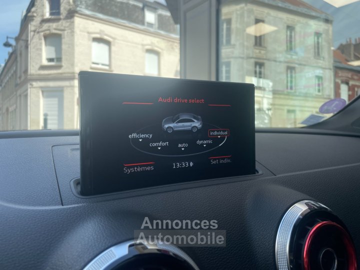 Audi S3 BERLINE 20 TFSI 300 Quattro S-Tronic 6 / ETRETIEN COMPLET / SONO BANG OLUFSEN - 33