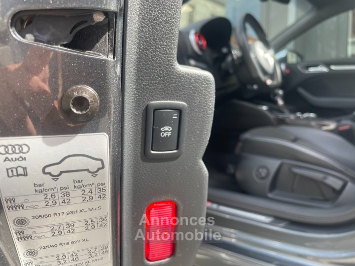 Audi S3 BERLINE 20 TFSI 300 Quattro S-Tronic 6 / ETRETIEN COMPLET / SONO BANG OLUFSEN - 43