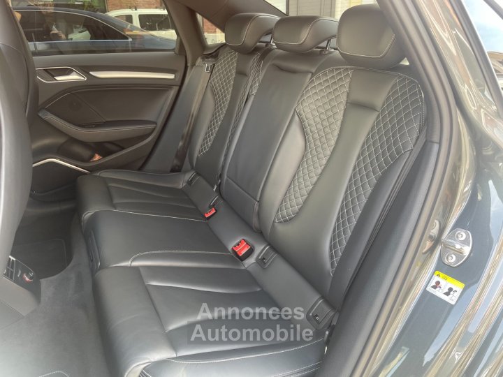 Audi S3 BERLINE 20 TFSI 300 Quattro S-Tronic 6 / ETRETIEN COMPLET / SONO BANG OLUFSEN - 48