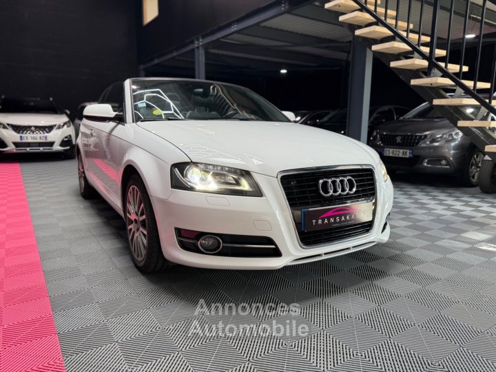 Audi A3 CABRIOLET 20 TDI 140 DPF Ambition Luxe ( DISTRIBUTION OK ) - 13