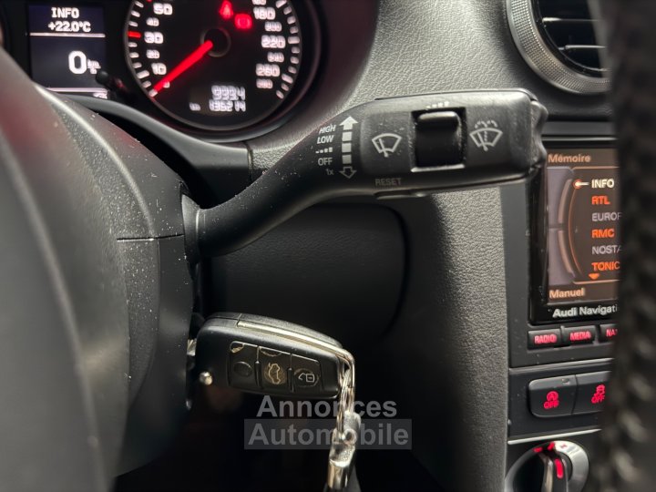 Audi A3 CABRIOLET 20 TDI 140 DPF Ambition Luxe ( DISTRIBUTION OK ) - 27