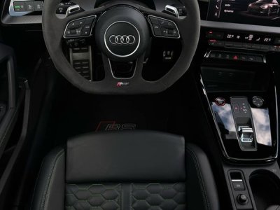 Audi RS3 400CH MALUS PAYE Garantie 6 ans Quattro LED Bang & Olufsen Sièges RS Toit Ouvrant Pack Black Carplay 19P 599-mois   - 4