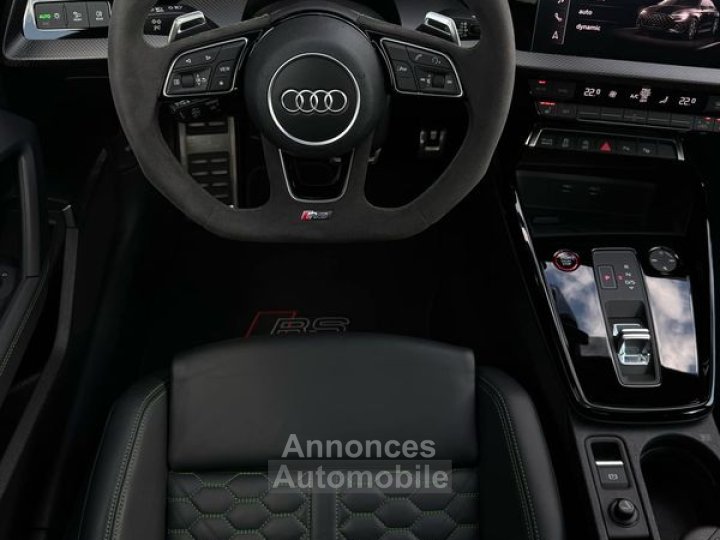 Audi RS3 400CH MALUS PAYE Garantie 6 ans Quattro LED Bang & Olufsen Sièges RS Toit Ouvrant Pack Black Carplay 19P 599-mois - 4